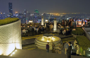 Sirocco Rooftop Bar im Lebua State Tower in Bangkok Skybar