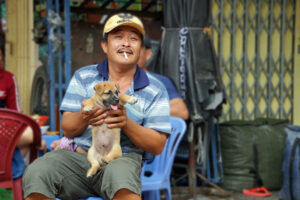 Ho Chi Minh Stadt - Distrikt 5 - Leben in den Straßen