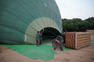 Ballonfahrt über Bagan in Myanmar