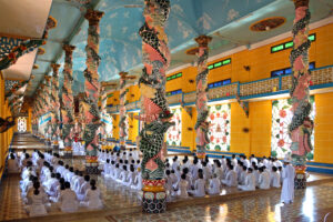 Ho Chi Minh Stadt - Cao Dai Tempel