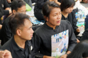 Thailand Bangkok Einaescherung von Koenig Bhumibol