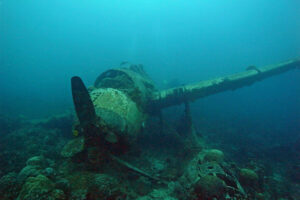 Palau Jake Seaplane Flugzeug Wrack